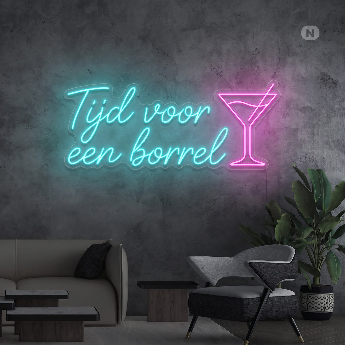 Toilet neon sign