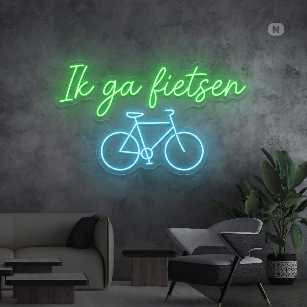 Ik ga fietsen