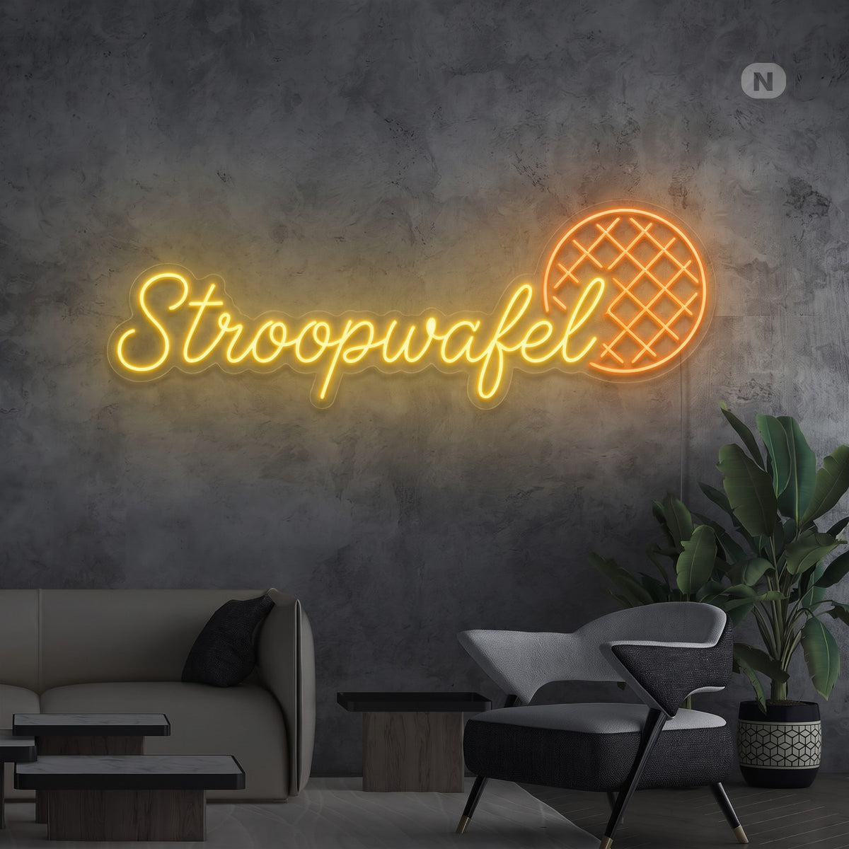 Toilet neon sign
