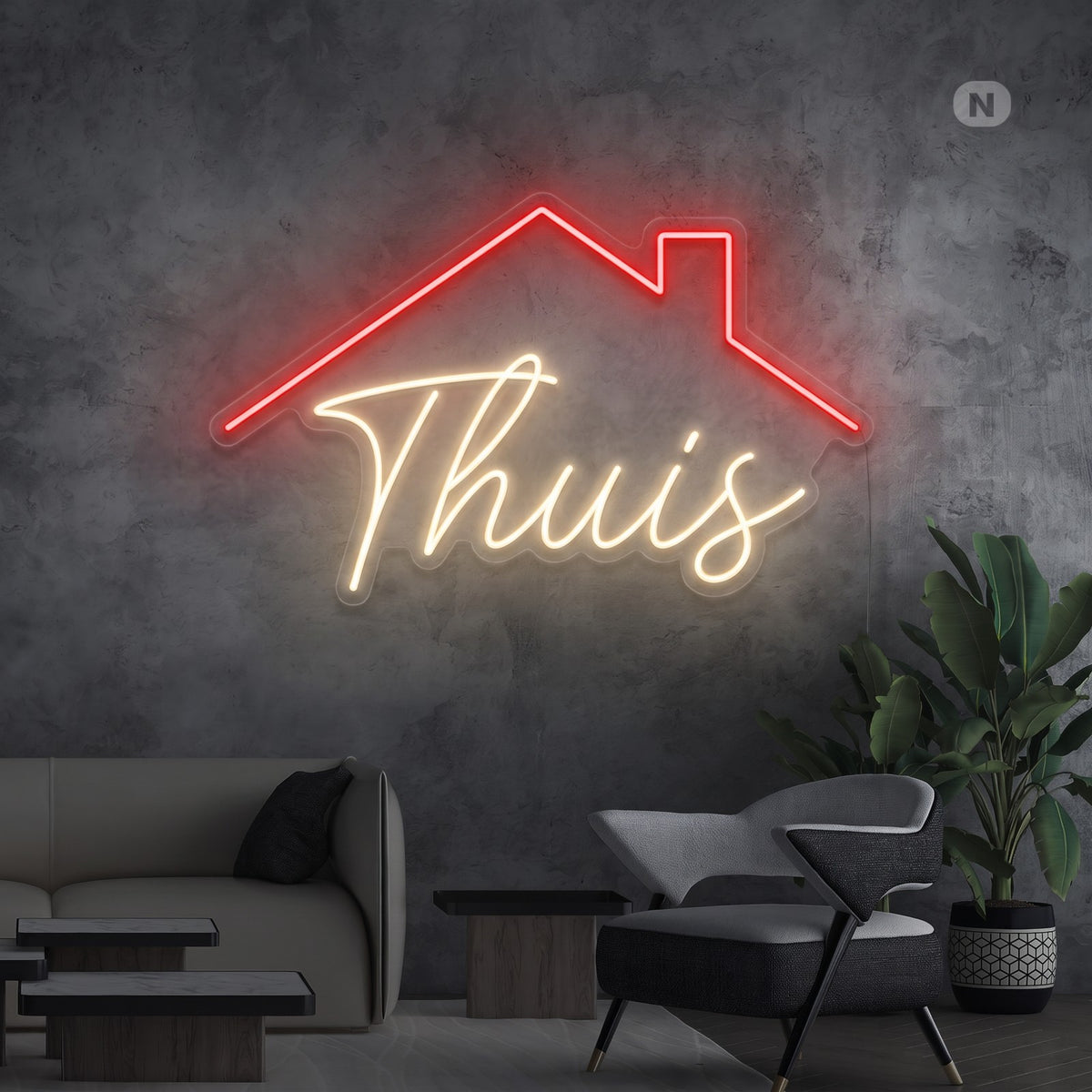 Toilet neon sign