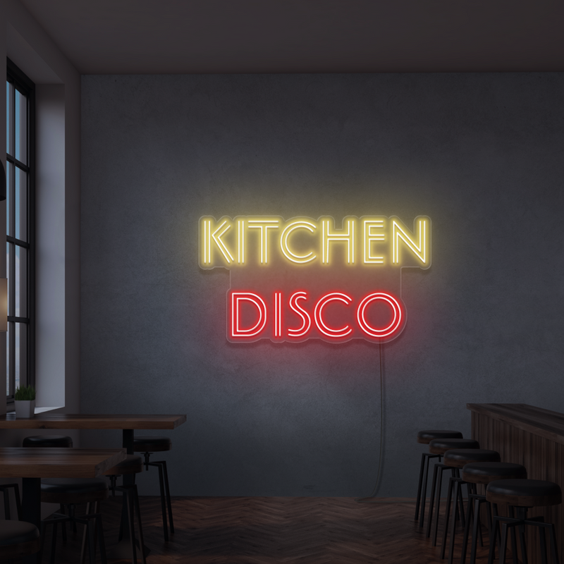 Neonskilt Kitchen Disco