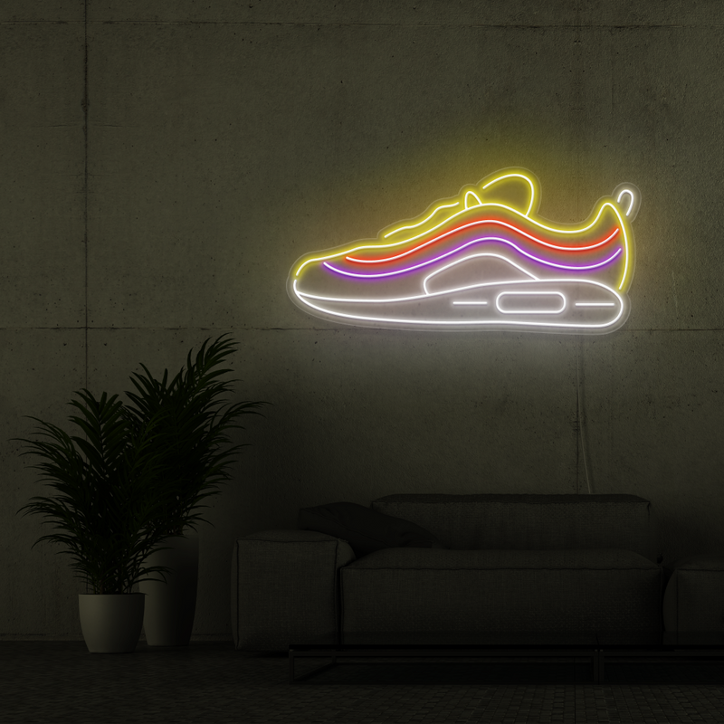 Neonskilt Sneaker