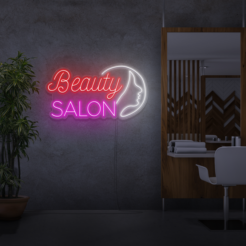 Neonskilt Beauty Salon