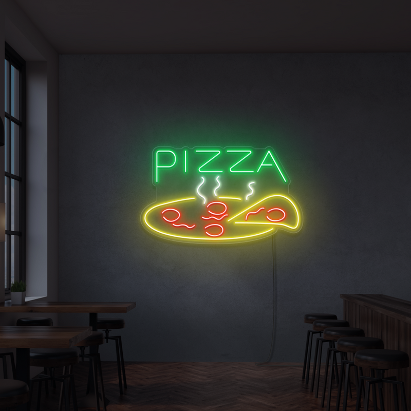 Neonskilt Pizza