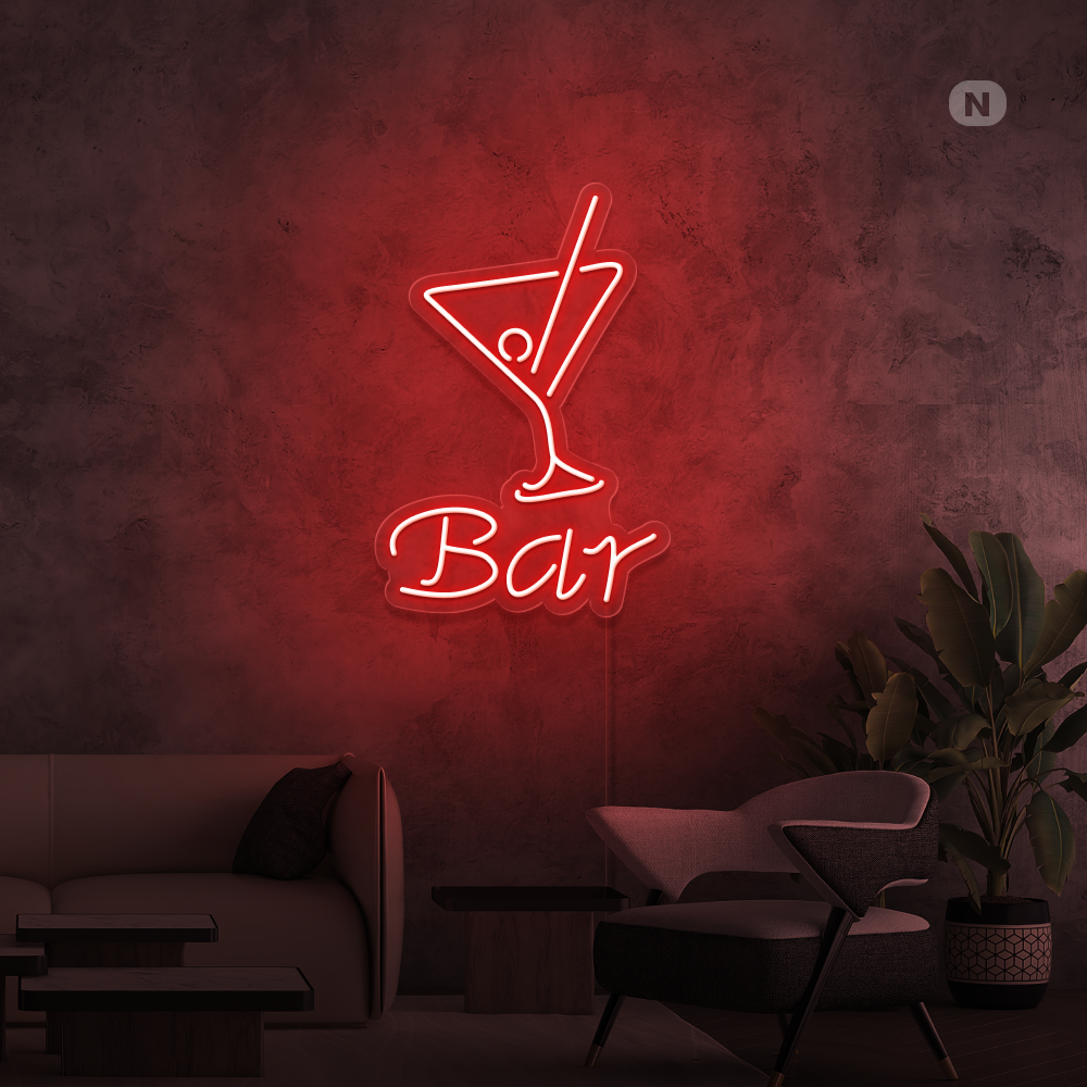 Toilet neon sign