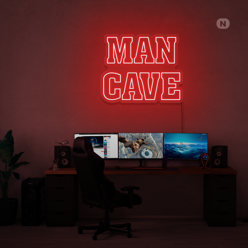 Neonskilt Man Cave