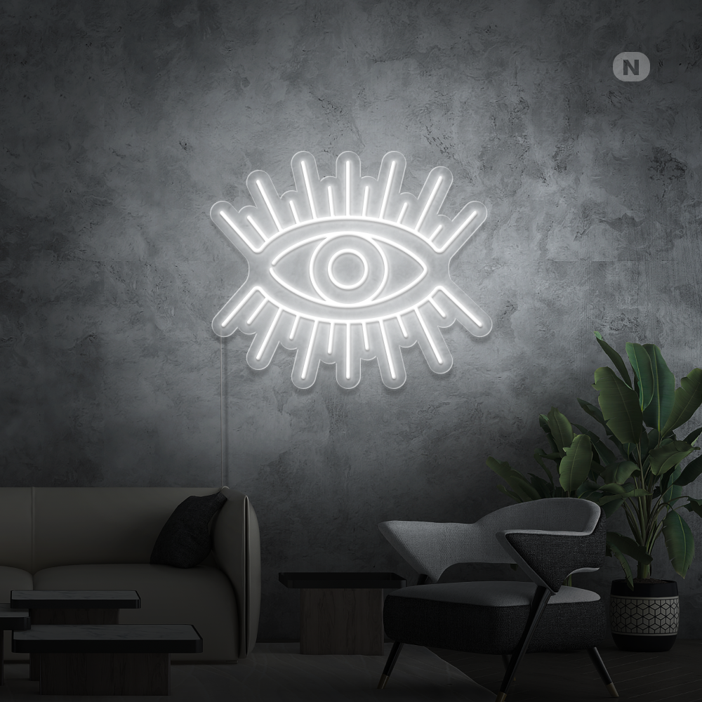 Neonskilt Kunstnerisk øje