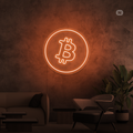 Neonskilt Bitcoin