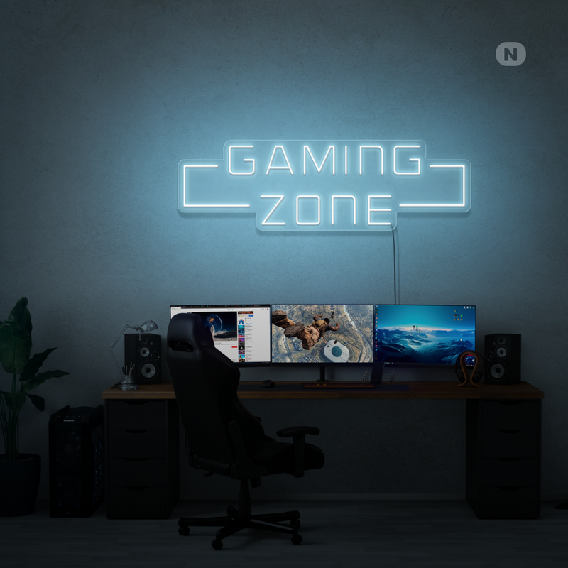 Neonskilt Gaming Zone