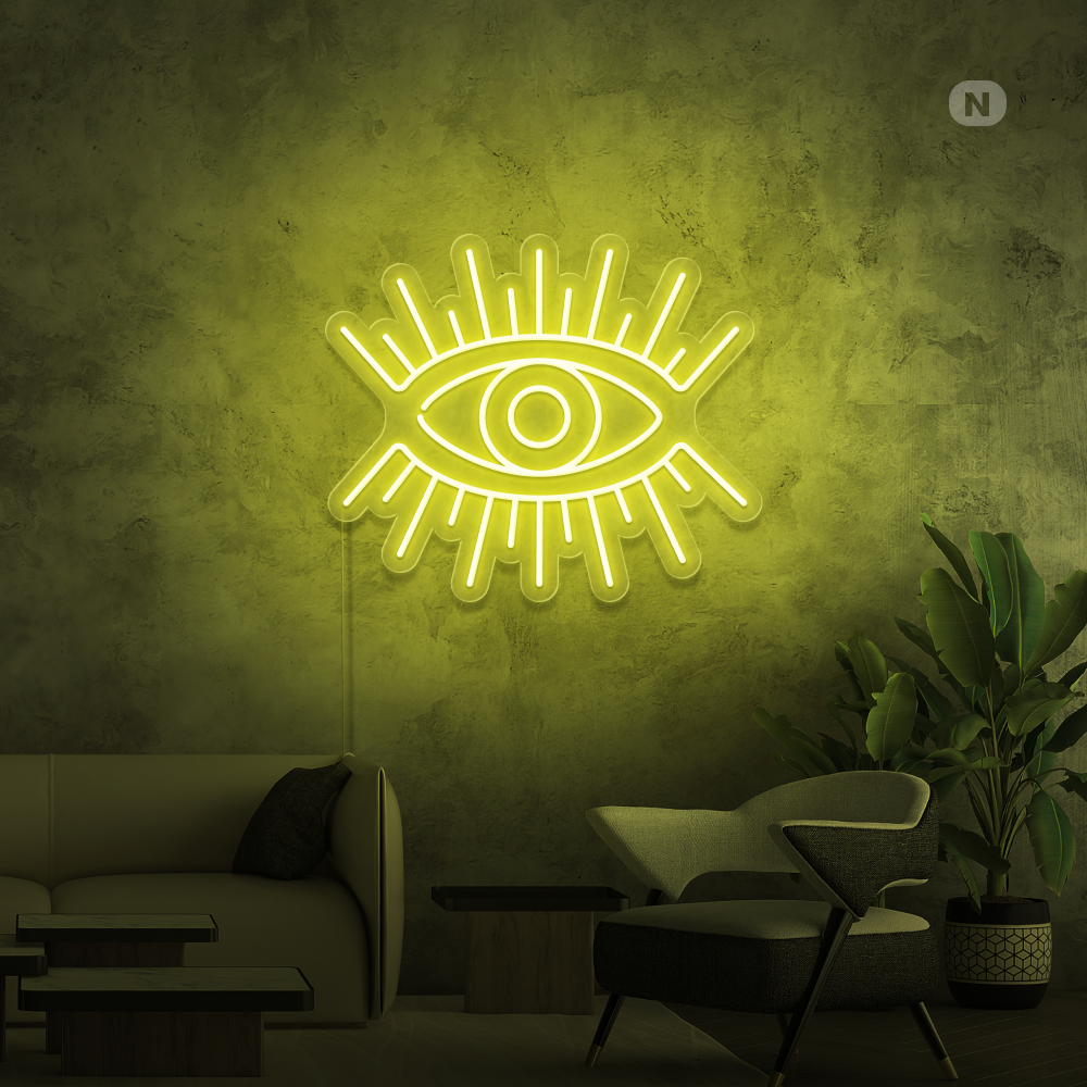 Neonskilt Kunstnerisk øje