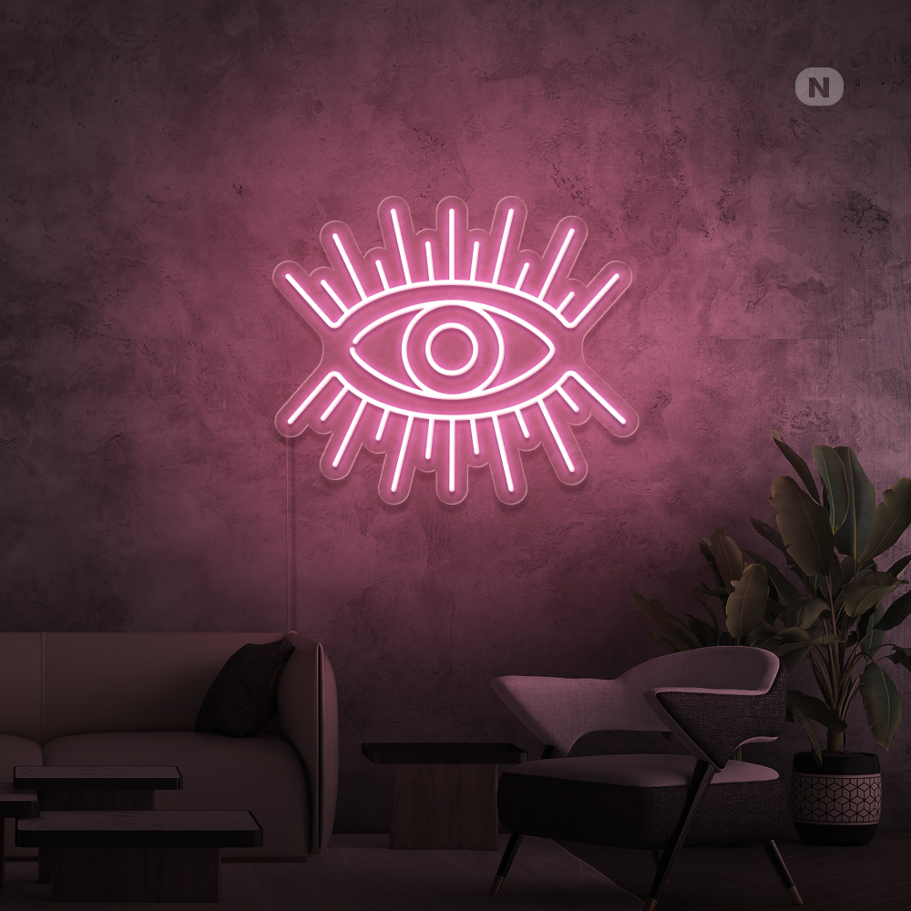 Neonskilt Kunstnerisk øje