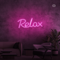 Neonskilt Relax