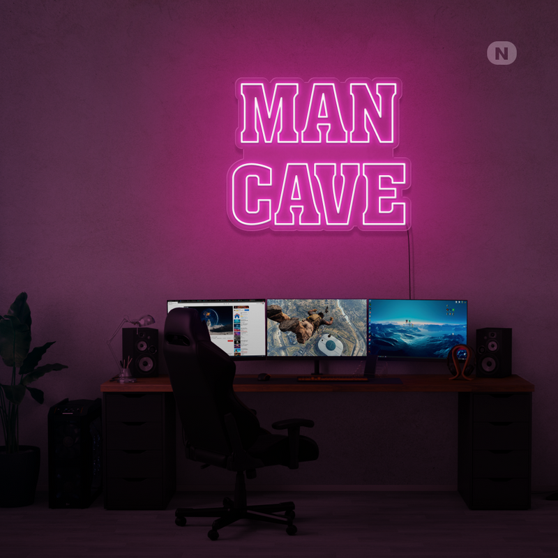 Neonskilt Man Cave
