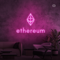 Neonskilt Ethereum