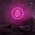 Neonskilt Bitcoin