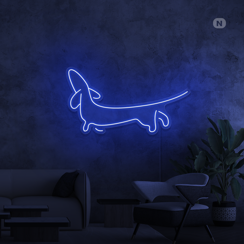 Neon Verlichting Teckel