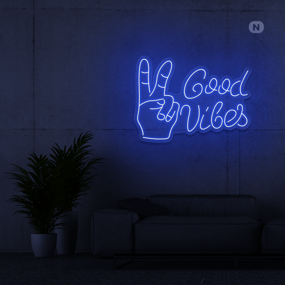 Neonskilt Good Vibes