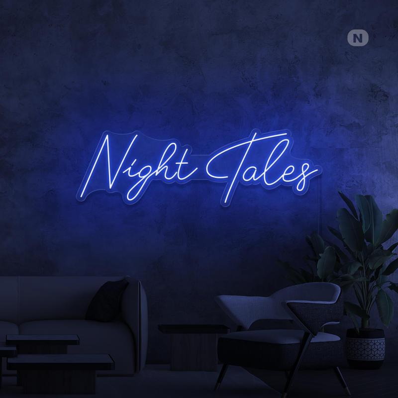 Neonskilt Night Tales