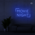Neonskilt Movie Night