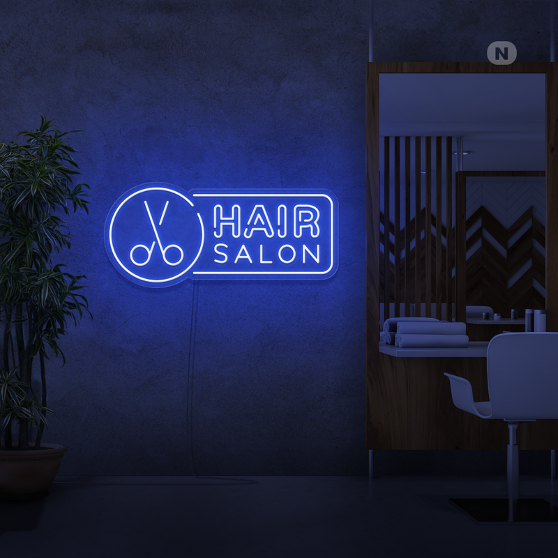 Neonskilt Hair Salon
