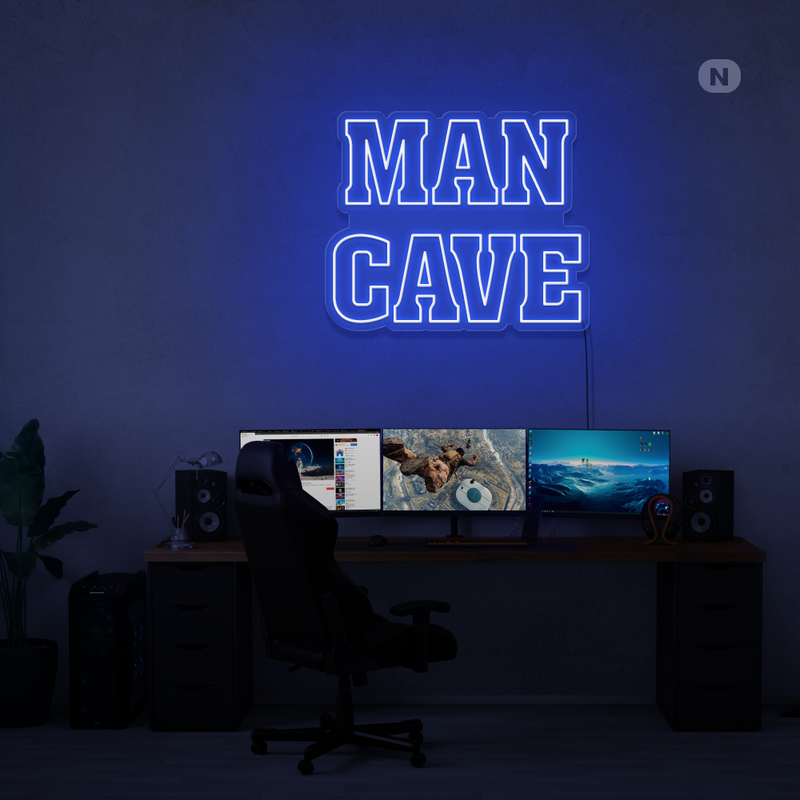 Neonskilt Man Cave