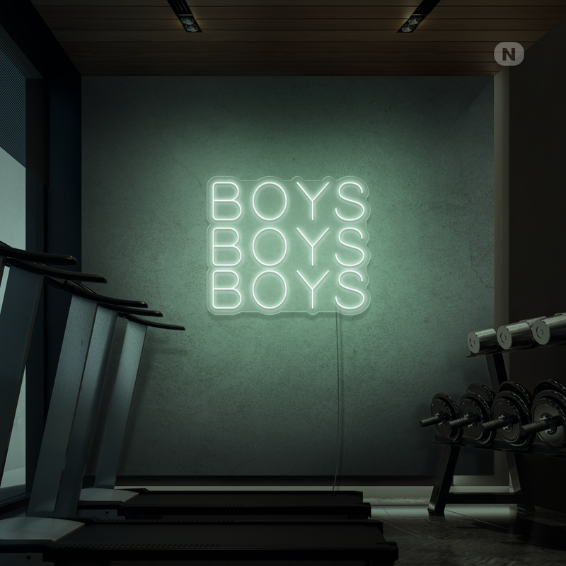 Neonskilt Boys Boys Boys