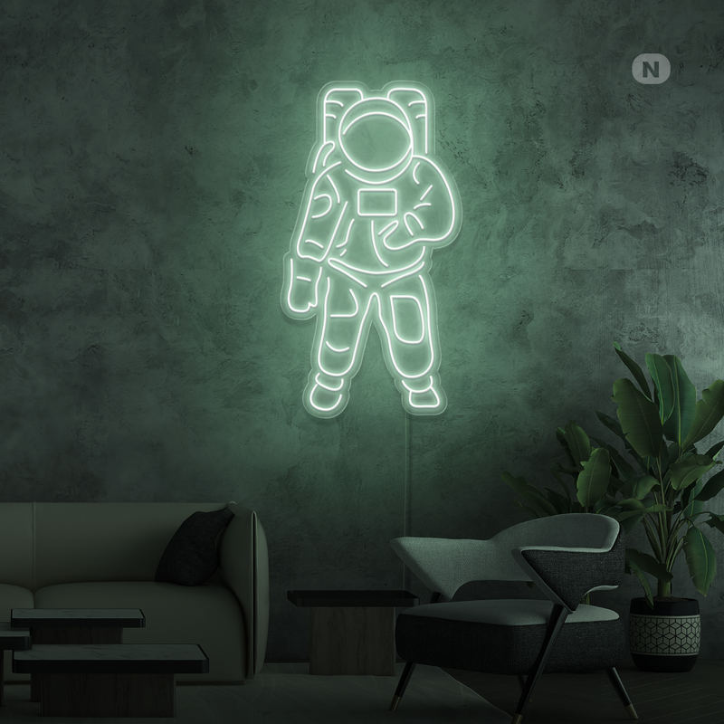 Neonskilt Astronaut