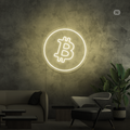 Neonskilt Bitcoin